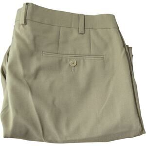 Lauren Ralph Lauren Mens Beige Khaki Pants size 38x30 Cuffed (Measure 39.5x30.5)